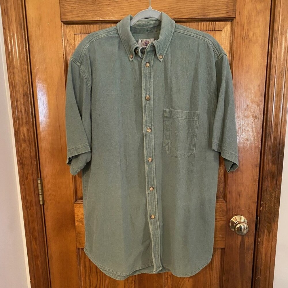 Territory Ahead Short Sleeve Soft Green Shirt XL